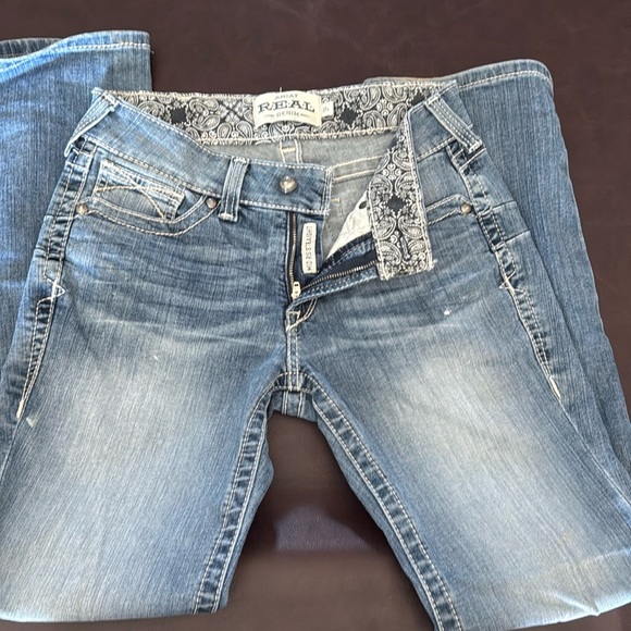 Ariat Pants - Ariat Blue Boot Cut straight leg